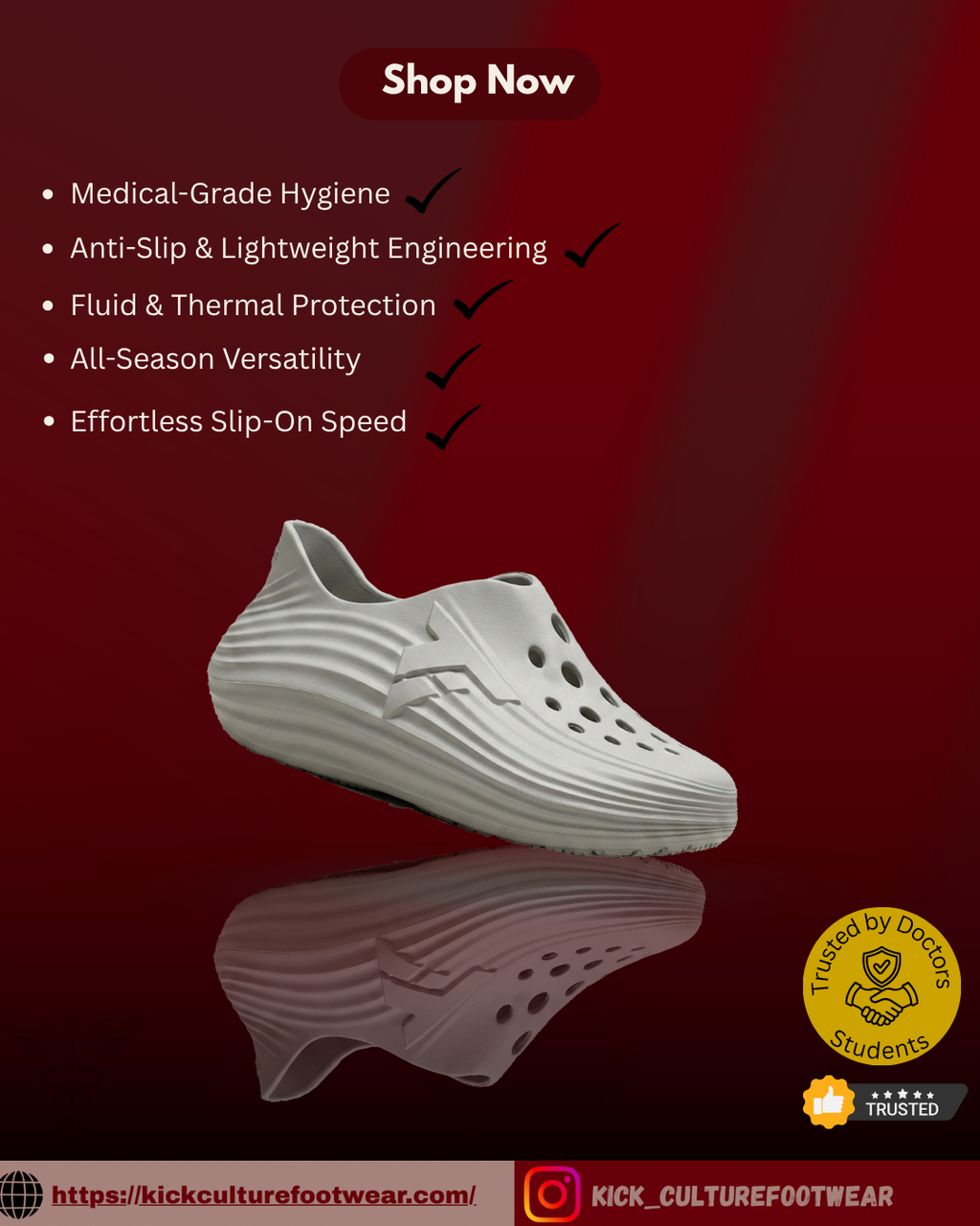 The Alabaster Pro-Series Clog