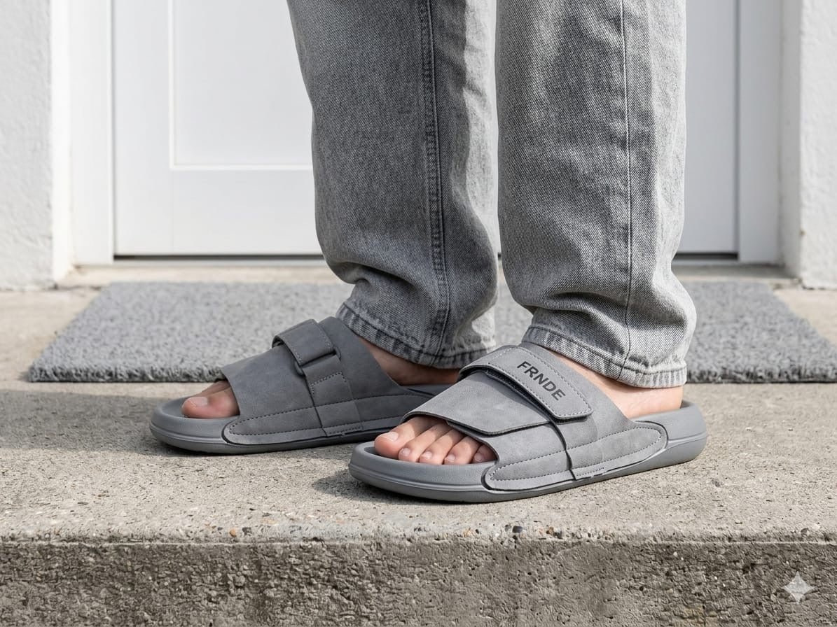 Frnde Suede Slides